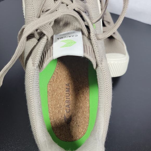 Womens Cariuma Sneaker Size 10 IBI Sand Knit Sneaker Low Excellent Condition - Picture 7 of 11
